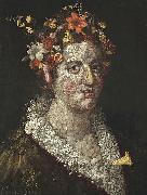 Giuseppe Arcimboldo Flora oil